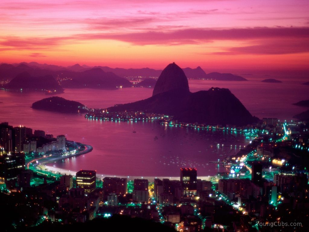 Sugarloaf Mountain, Guanabara Bay, Rio de Janeiro, Brazil
